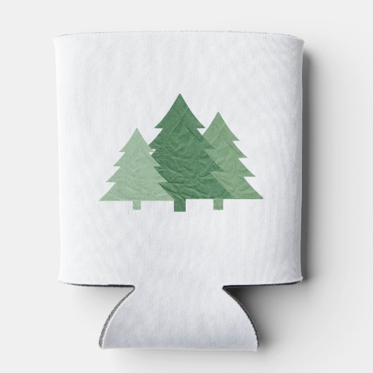 Christmas Love Modern Typography Personalized  Dosenkühler (Rückseite)