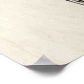 Christmas Lovebirds Peace Poster (Ecke)