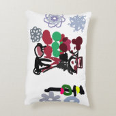 Christmas Lovely walking Dekokissen (Rückseite(Vertikal))