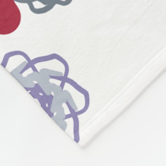 Christmas Lovely walking Fleecedecke (Ecke)