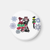 Christmas Lovely walking Magnet (Vorne)
