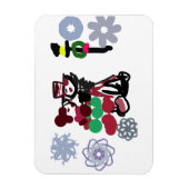 Christmas Lovely walking Magnet (Vertikal)