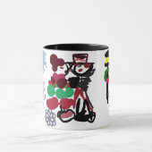 Christmas Lovely walking Tasse (Zentrum)