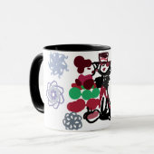 Christmas Lovely walking Tasse (Vorderseite Links)