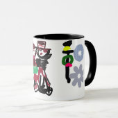 Christmas Lovely walking Tasse (VorderseiteRechts)