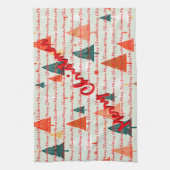 Christmas Luxury Christmas Trees Festive Geschirrtuch (Vertikal)