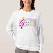 Christmas Lyric Long Sleeve T-Shirt (Vorderseite)
