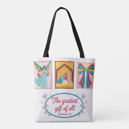 Christmas Machine Embroidery Design – Angel Tasche (Rückseite)