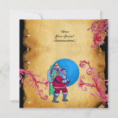 CHRISTMAS MAGIC BERRIES MIT PARCHMENT EINLADUNG (Rückseite)