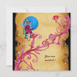 CHRISTMAS MAGIC BERRIES MIT PARCHMENT EINLADUNG