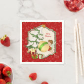 Christmas Magic Fairy Serviette (Beispiel)