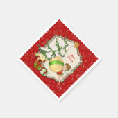 Christmas Magic Fairy Serviette (Ecke)