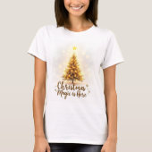 Christmas Magic Is Here Shirt –Elegant Holiday Tee (Vorderseite)