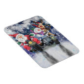 Christmas Magnet Frohe Weihnachtsfreunde - Spaß (Rechte Seite)