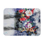 Christmas Magnet Frohe Weihnachtsfreunde - Spaß (Horizontal)