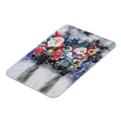 Christmas Magnet Frohe Weihnachtsfreunde - Spaß (Linke Seite)