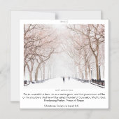 CHRISTMAS MAGNETISCHE KARTE - ISAIAH 9:6 (Vorderseite)