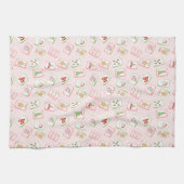 Christmas Mahjong Tiles Geschirrtuch (Horizontal)