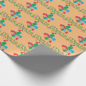 Christmas Mais La Wrapping Paper Geschenkpapier (Ecke)