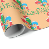 Christmas Mais La Wrapping Paper Geschenkpapier (Rolleneckpunkt)