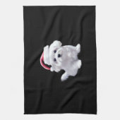 Christmas Maltese - Perfect For Animal Lovers Clas Geschirrtuch (Vertikal)