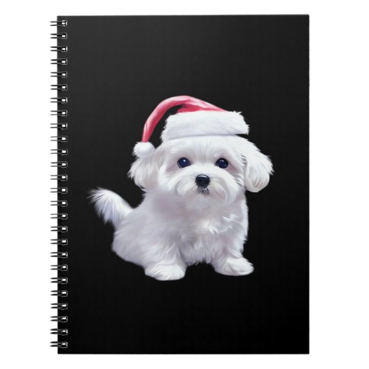 Christmas Maltese - Perfect For Animal Lovers Clas Notizblock (Vorderseite)