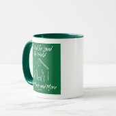 CHRISTMAS MANGER TASSE - GRÜNEN (Vorderseite Links)