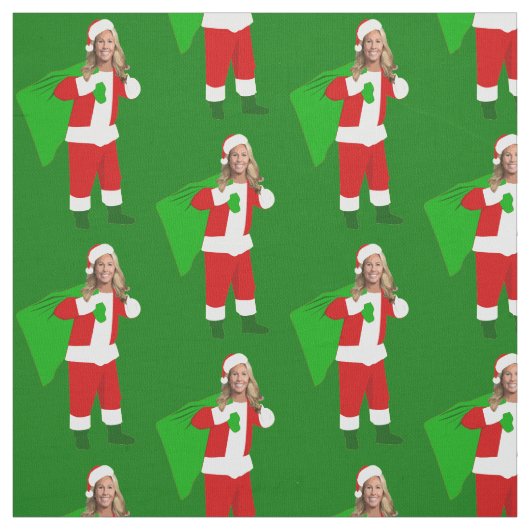 christmas Marjorie Taylor Greene santa claus Stoff (Muster)
