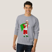 christmas Marjorie Taylor Greene santa claus Sweatshirt (Vorne ganz)