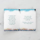 Christmas Market in Strasbourg, France Poem Karte (Innenseite)