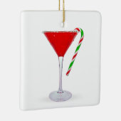 Christmas Martini Cocktail Keramikornament (Rechts)