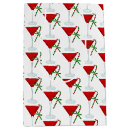 Christmas Martini Cocktail Mittlere Geschenktüte