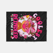 Christmas Matching Family Cutest Reindeer At The L Fleecedecke (Vorderseite (Horizontal))