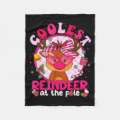 Christmas Matching Family Cutest Reindeer At The L Fleecedecke (Vorderseite)