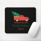 Christmas Matching Family Reunion Red Truck Mousepad (Mit Mouse)