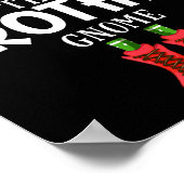 Christmas Matching Family The Brother Gnome Poster (Ecke)