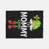 Christmas Matching Family The Mommy Gnome Fleecedecke (Vorderseite (Horizontal))