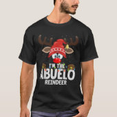 Christmas Matching I m The Abuelo Reindeer  T-Shirt (Vorderseite)