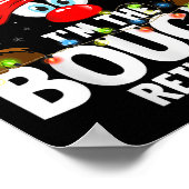 Christmas Matching I'm The Bougie Reindeer Poster (Ecke)