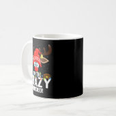 Christmas Matching I'm The Crazy Reindeer  Kaffeetasse (Vorderseite Links)