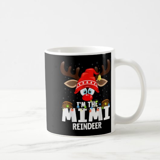 Christmas Matching I'm The Mimi Reindeer Kaffeetasse (Rechts)