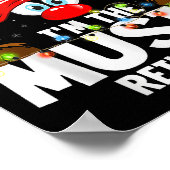 Christmas Matching I'm The Music Reindeer Poster (Ecke)