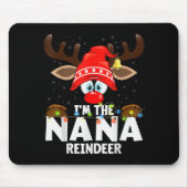 Christmas Matching I'm The Nana Reindeer Mousepad (Vorne)