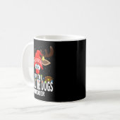 Christmas Matching I'm The Pet All The Dogs Reinde Kaffeetasse (Vorderseite Links)