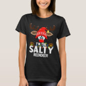 Christmas Matching I'm The Salty Reindeer T-Shirt (Vorderseite)