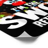 Christmas Matching I'm The Swol Reindeer Poster (Ecke)