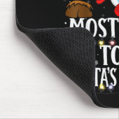 Christmas Matching Most Likely To Be Santa’s Favor Mousepad (Ecke)