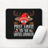 Christmas Matching Most Likely To Be Santa’s Favor Mousepad (Mit Mouse)