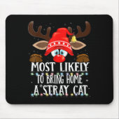 Christmas Matching Most Likely To Bring Home A Str Mousepad (Vorne)