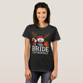 Christmas Matching The Bride Reindeer Family T-Shirt (Vorne ganz)